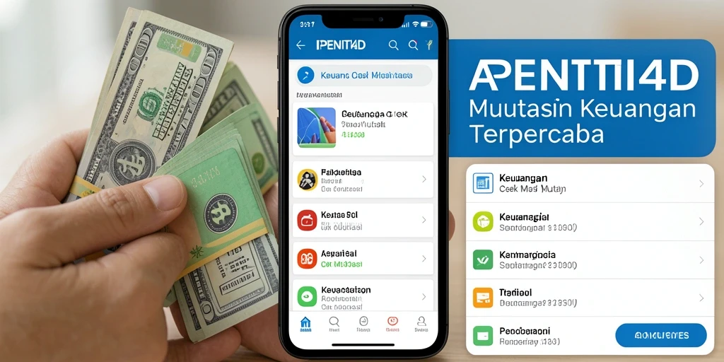 Tampilan antarmuka aplikasi Cek Mutasi PENITI4D yang sederhana dan mudah digunakan.